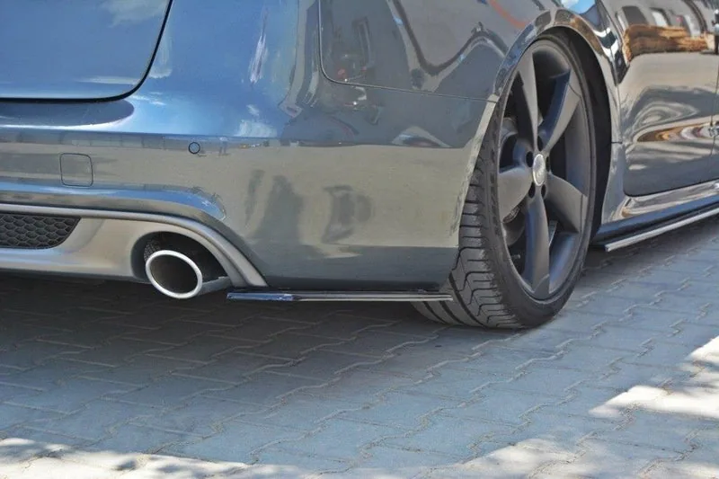 Rear side splitters — Audi A6 C7 S-LINE (2011–2014)