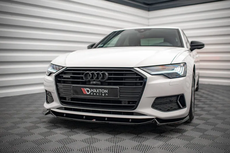 Передний сплиттер V.2 — Audi A6 C8 (2018–2023)