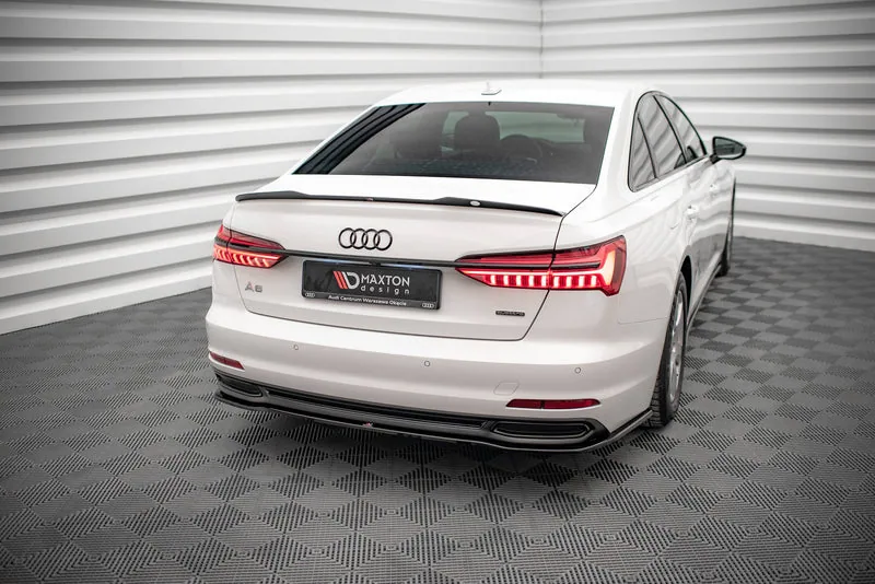Задний сплиттер — Audi A6 C8 (2018–2023)