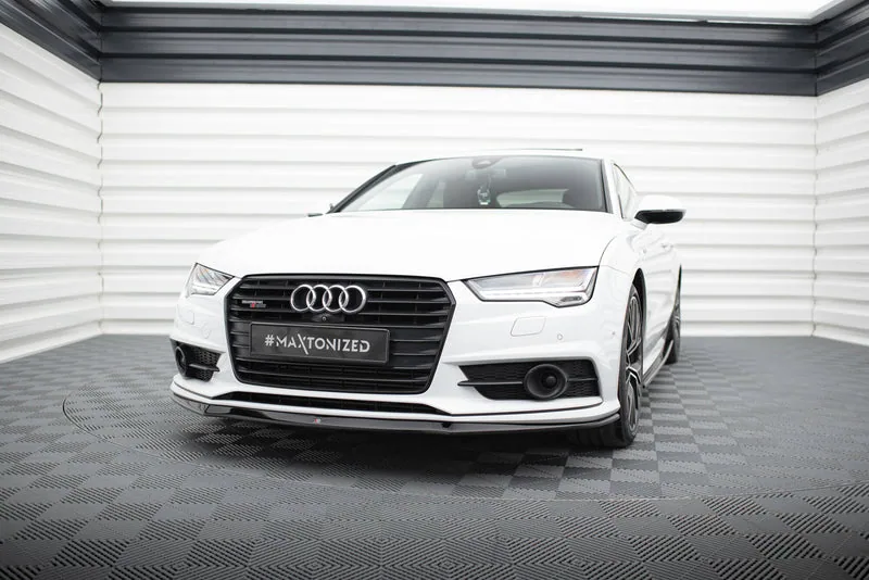 Front splitter — Audi S7 / A7 S-Line C7 Facelift (2014–2017)
