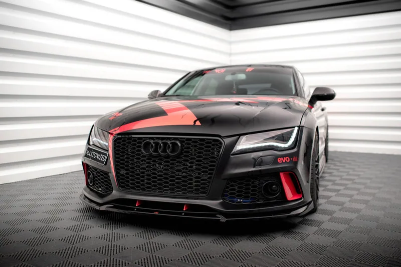 Esisplitter — Audi A7 RS7 LOOK C7 (2010–2014)