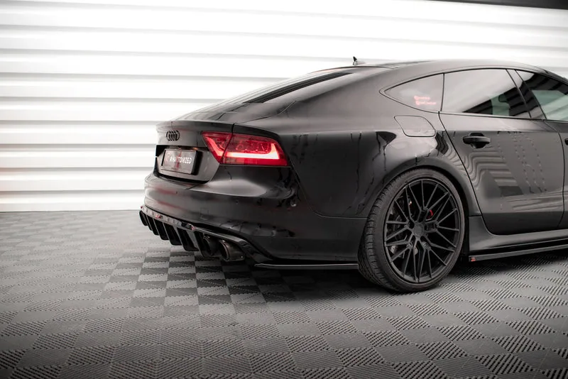 Rear side splitters — Audi A7 S-Line / S7 C7 (2010–2014)