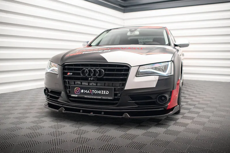 Передний сплиттер V.2 — Audi S8 D4 (2012–2015)
