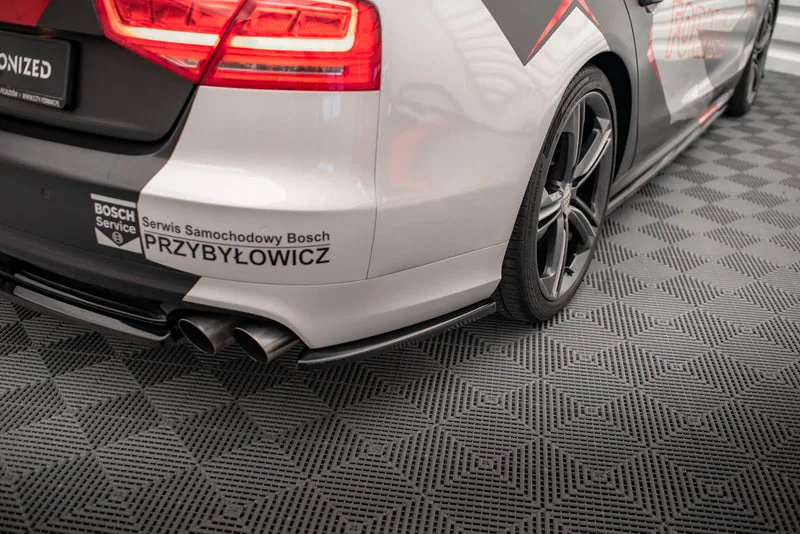 Задние боковые сплиттеры — Audi S8 D4 (2012–2015)