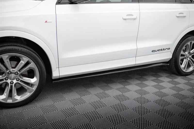 Накладки на пороги — Audi Q3 S-line 8U (2011–2014)
