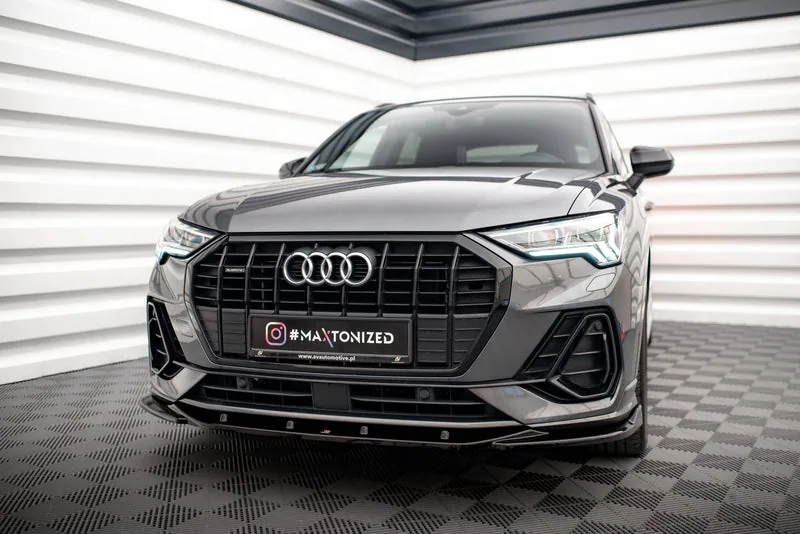 Esisplitter V.3 — Audi Q3 Sportback / SUV S-Line F3 (2018–)