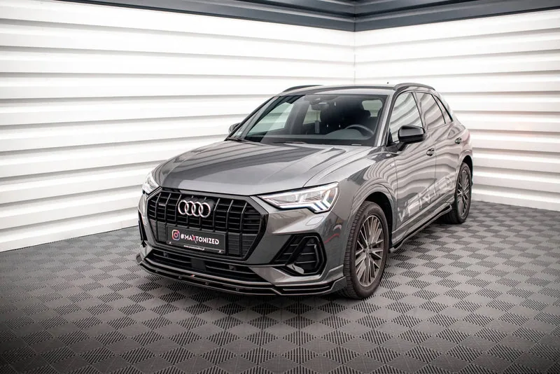 Esisplitter V.4 — Audi Q3 Sportback / SUV S-Line F3 (2018–)
