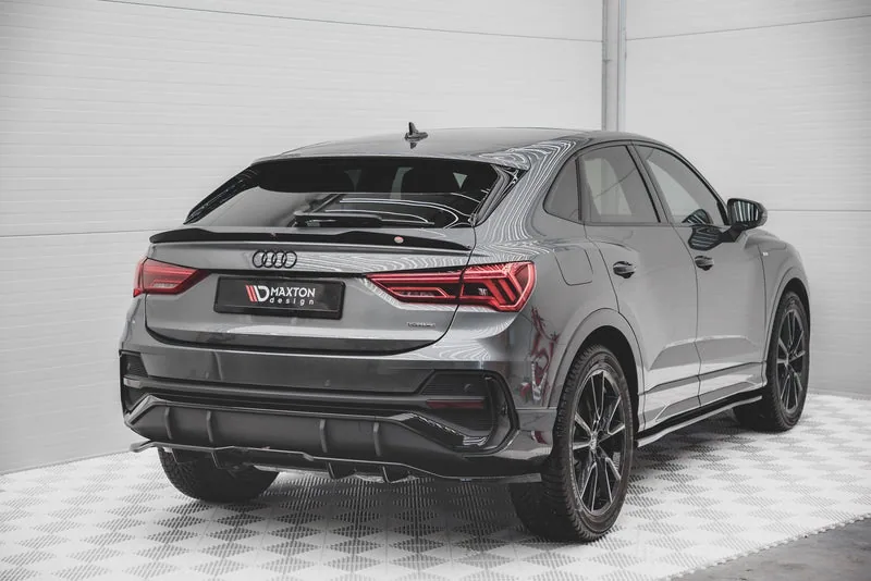 Tagasplitter püsttugedega — Audi Q3 Sportback S-Line F3 (2018–)