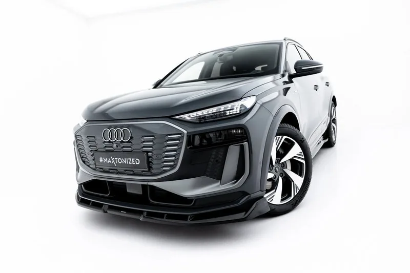 Передний сплиттер — Audi Q6 e-tron Standard / S-Line / SQ6 e-tron SUV / Sportback Mk1 (2023–)