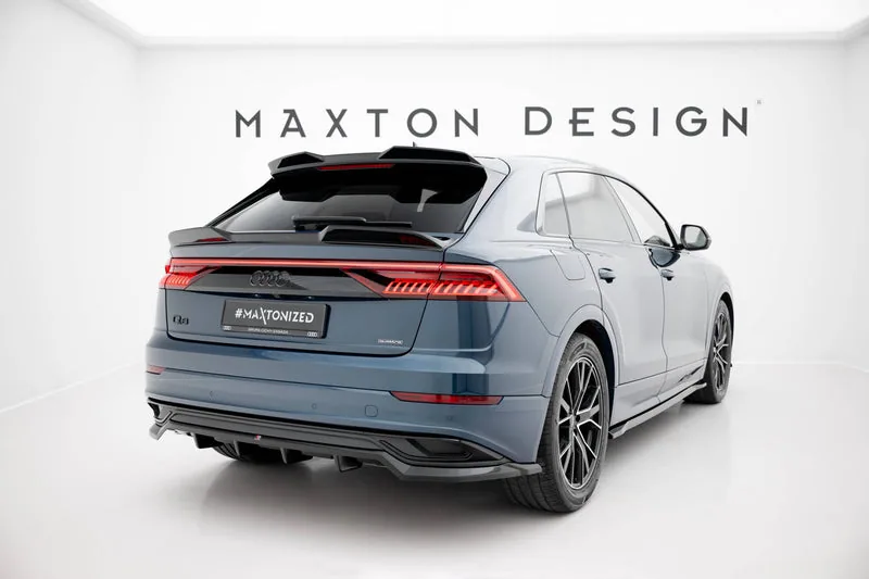 Задний сплиттер с вертикальными рёбрами — Audi Q8 Mk1 (2018–2023)