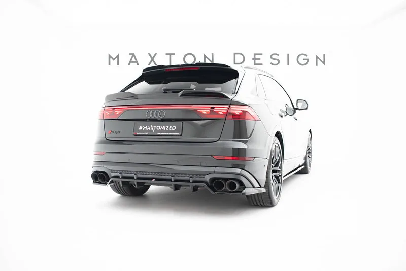 Rear splitter V.2 with vertical bars — Audi SQ8 / Q8 S-Line Mk1 Facelift (2023–)