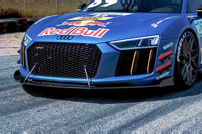 Передний сплиттер — Audi R8 Mk.2 (2015–2018)
