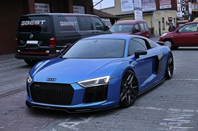 Передний сплиттер V.2 — Audi R8 Mk.2 (2015–2018)