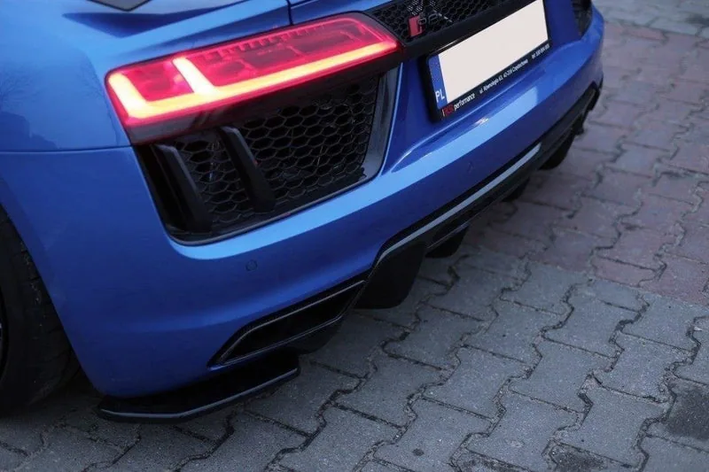 Задние боковые сплиттеры — Audi R8 Mk.2 (2015–2018)