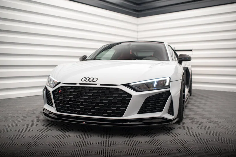 Передний сплиттер V.2 — Audi R8 Mk2 Facelift (2018–2023)