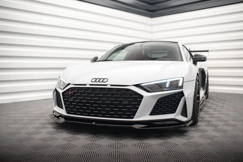 Передний сплиттер V.3 — Audi R8 Mk2 Facelift (2018–2023)