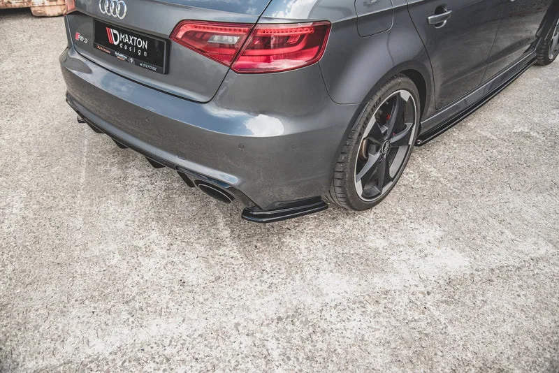Tagumised küljesplitterid V.1 — Audi RS3 8V Sportback (2013–2016)