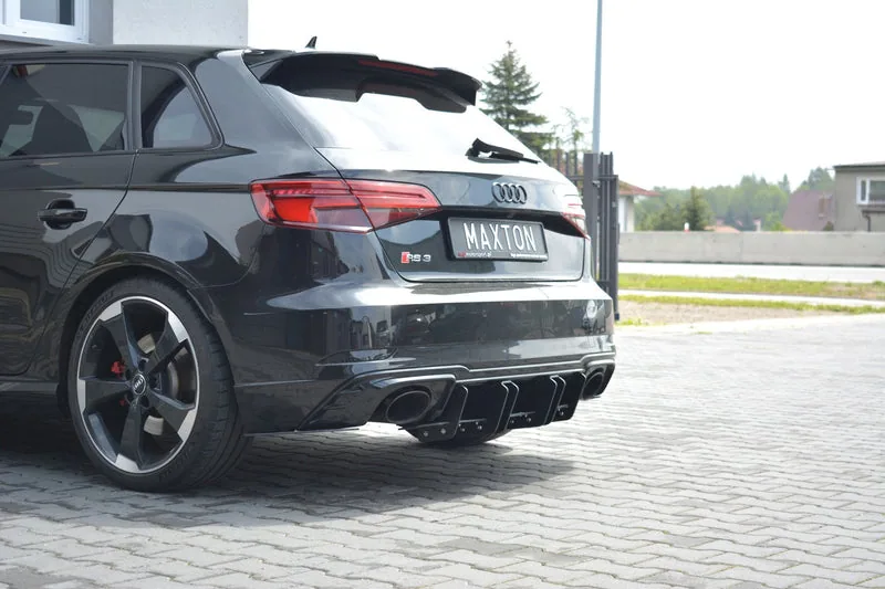Tagumine difuusor V.2 — Audi RS3 8V Facelift Sportback (2016–2020)