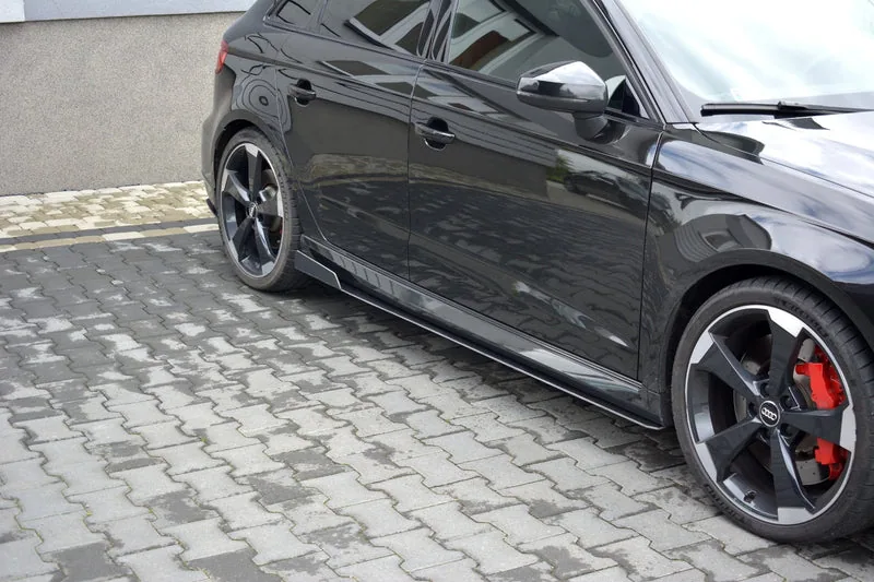 Side skirts V.2 — Audi RS3 Sportback 8V Facelift (2016–2020)
