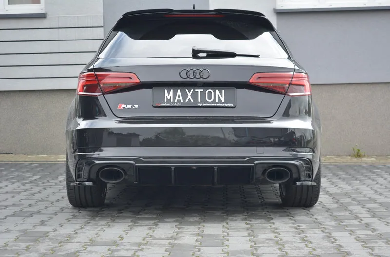 Tagumine difuusor — Audi RS3 8V Facelift Sportback (2016–2020)