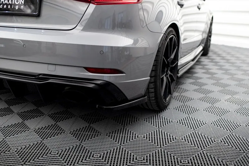 Rear side splitters V.2 — Audi RS3 8V Sportback Facelift (2016–2020)