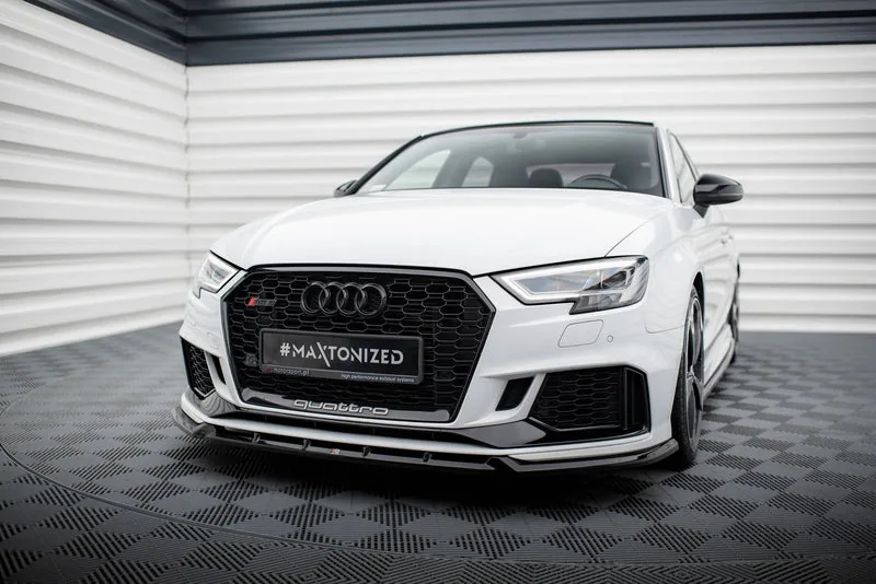 Esisplitter V.3 — Audi RS3 Sedan 8V Facelift (2016–2020)