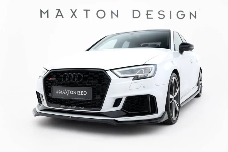 Esisplitter V.4 — Audi RS3 Sedan 8V Facelift (2016–2020)