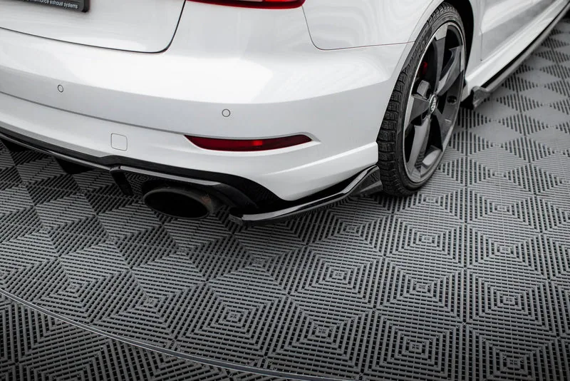 Rear side splitters V.3 — Audi RS3 Sedan 8V Facelift (2016–2020)