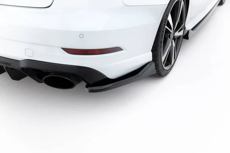Rear side splitters V.5 — Audi RS3 Sedan 8V Facelift (2016–2020)
