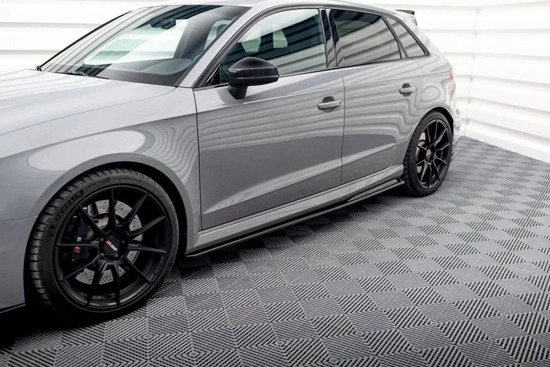 Side skirts V.2 — Audi RS3 8V Sportback Facelift (2016–2020)