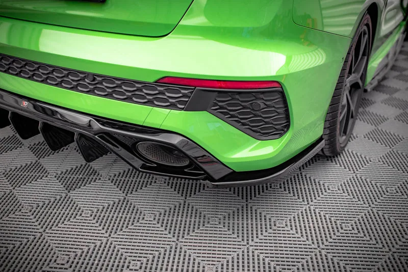Rear side splitters — Audi RS3 Sedan 8Y (2020–)