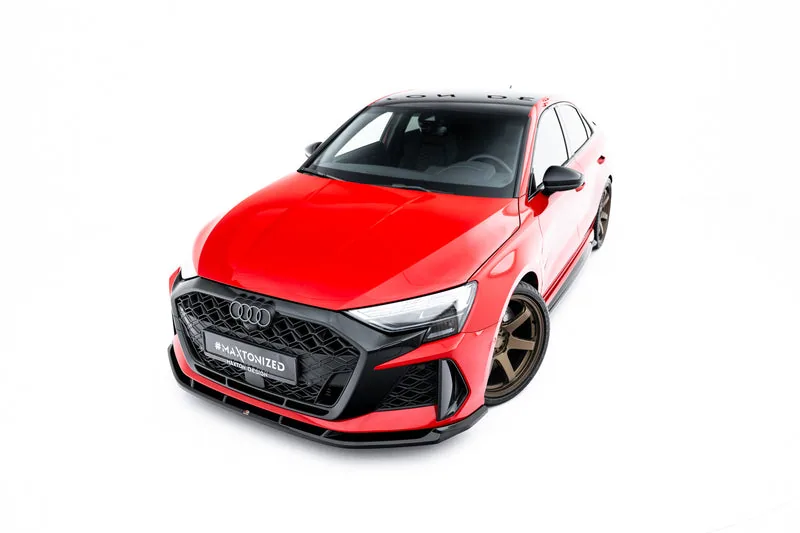 Передний сплиттер V.1 — Audi RS3 Sedan 8Y Facelift (2024–)