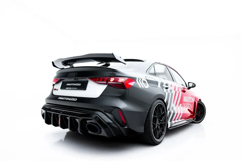 Rear valance — Audi RS3 Sedan 8Y Facelift (Version with LED light) (2024–)