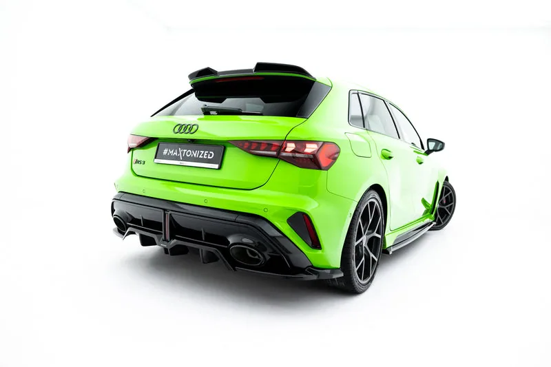Tagasplitter V.2 püsttugedega — Audi RS3 Sportback 8Y Facelift (2024–)