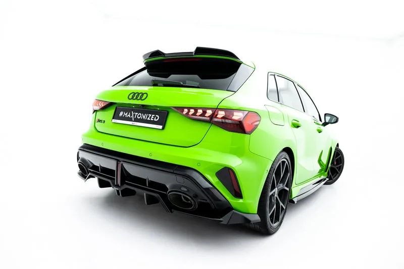 Tagasplitter V.1 püsttugedega — Audi RS3 Sportback 8Y Facelift (2024–)