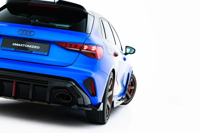 Tagumised küljesplitterid V.2 — Audi RS3 Sportback 8Y Facelift (2024–)