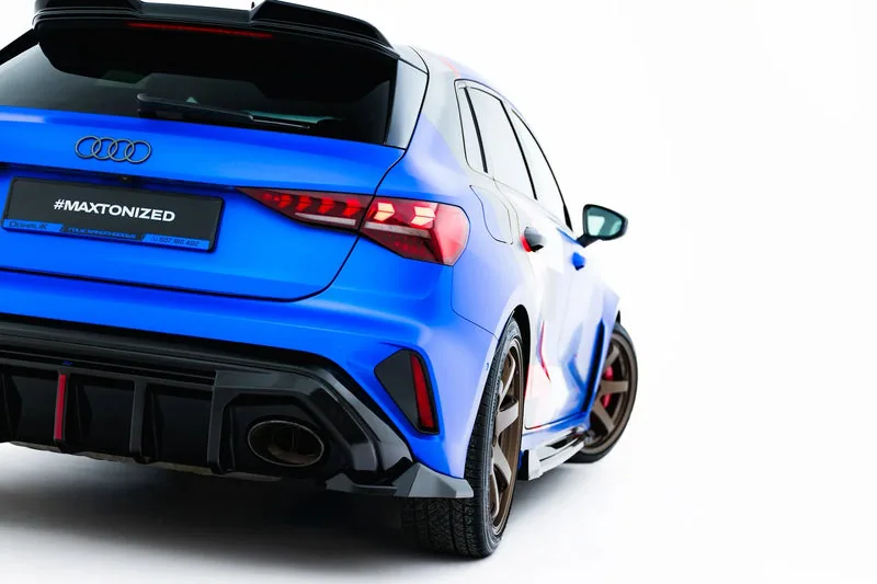 Tagumised küljesplitterid V.3 — Audi RS3 Sportback 8Y Facelift (2024–)