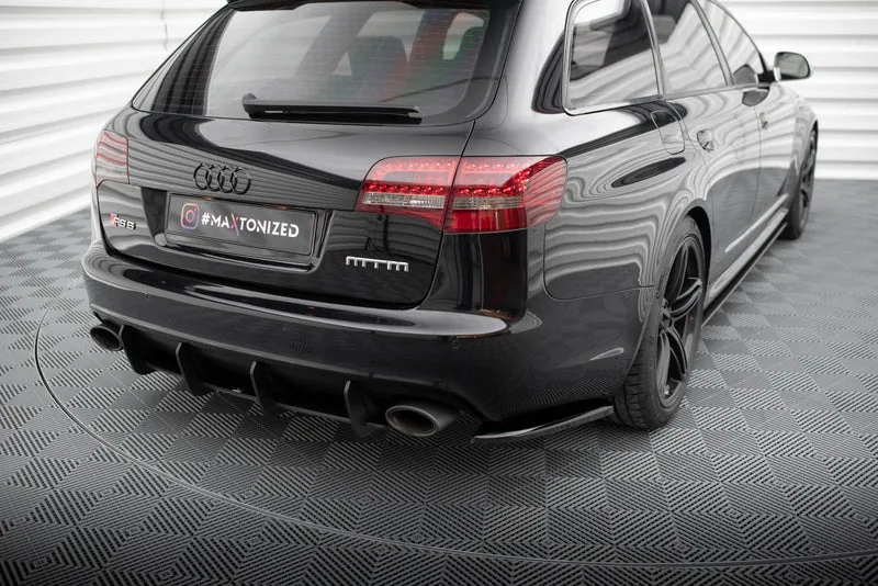 Tagumised küljesplitterid — Audi RS6 Avant C6 (2007–2010)