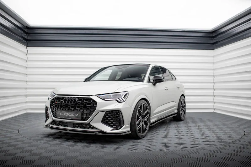 Передний сплиттер V.1 — Audi RSQ3 Sportback / SUV F3 (2019–2025)