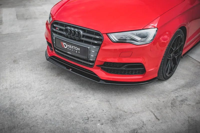 Esisplitter V.1 — Audi S3 / A3 S-Line 8V Sedan / Cabrio (2013–2016)