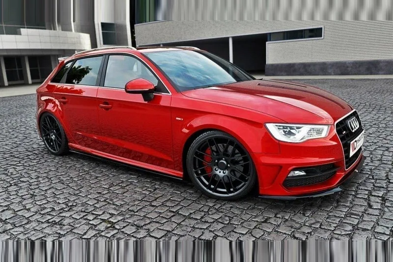 Side skirts V.1 — Audi S3 / A3 S-Line Sportback 8V / 8V Facelift (2013–2020)