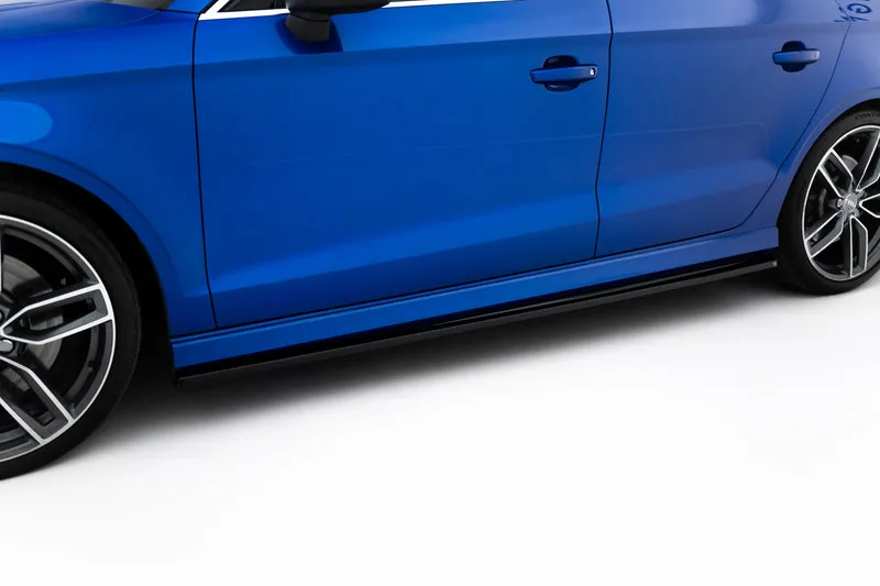 Накладки на пороги V.1 — Audi S3 / A3 S-Line 8V / 8V Facelift Sedan (2013–2020)