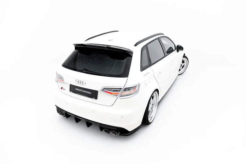 Spoiler cap 3D — Audi S3 / A3 S-Line Sportback / Hatchback 8V (2013–2016)