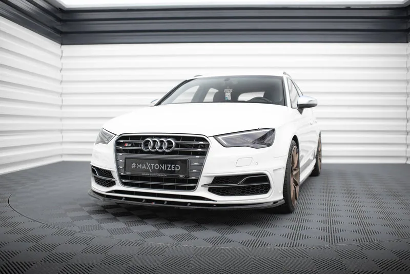 Front splitter V.1 — Audi S3 / A3 S-Line Sportback / Hatchback 8V (2013–2016)