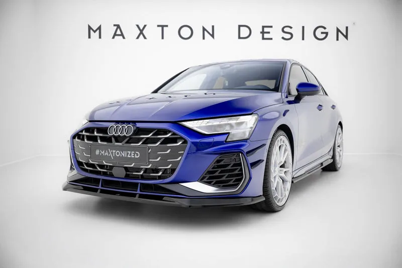 Esisplitter V.1 — Audi A3 S-Line Sedan / S3 Sedan 8Y Facelift (2024–)