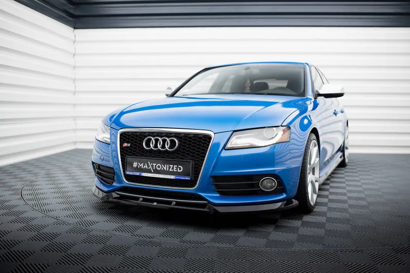 Front splitter V.4 — Audi S4 / A4 S-Line B8 (2007–2011)