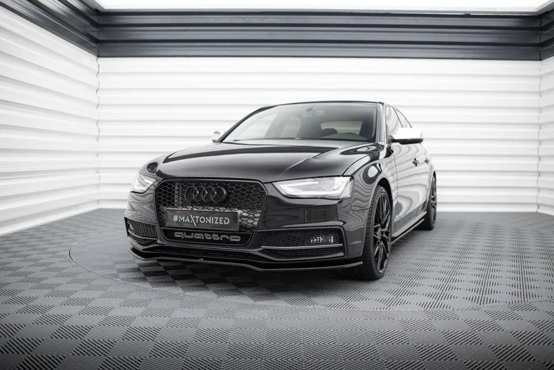 Передний сплиттер V.2 — Audi A4 S-Line / S4 B8 Facelift (2011–2015)