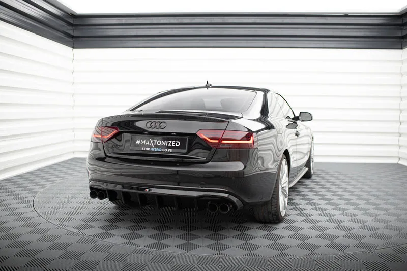 Rear valance — Audi S5 Coupe / Cabrio S-Line 8T (2007–2011)