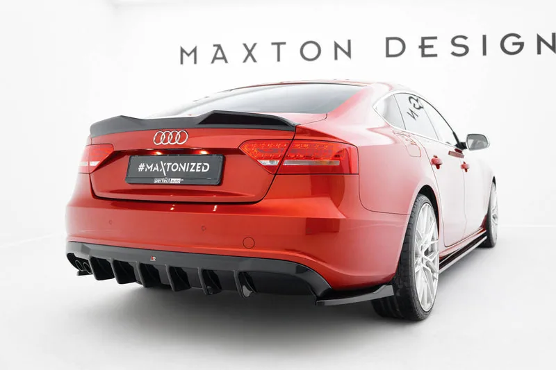 Задний диффузор — Audi A5 S-Line Sportback 8T (Version with dual Exhaust tips on one side) (2007–2011)