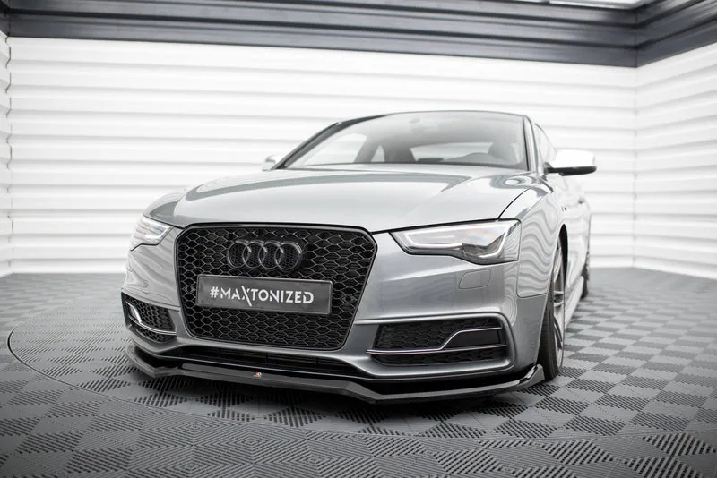 Front splitter V.4 — Audi S5/A5 S-Line 8T Facelift (2011–2016)
